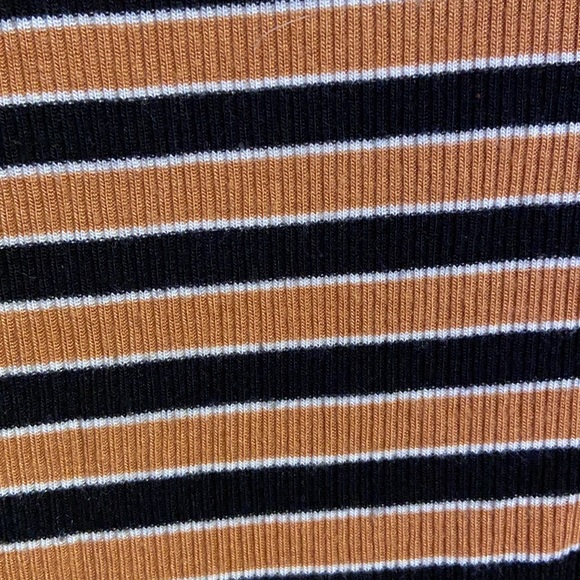 stripped ribbed t-shirt forever 21 - Picture 3 of 3